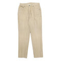 CALVIN KLEIN Womens Regular Fit Beige Cotton Denim Jeans W31 L32 Classic Comfort
