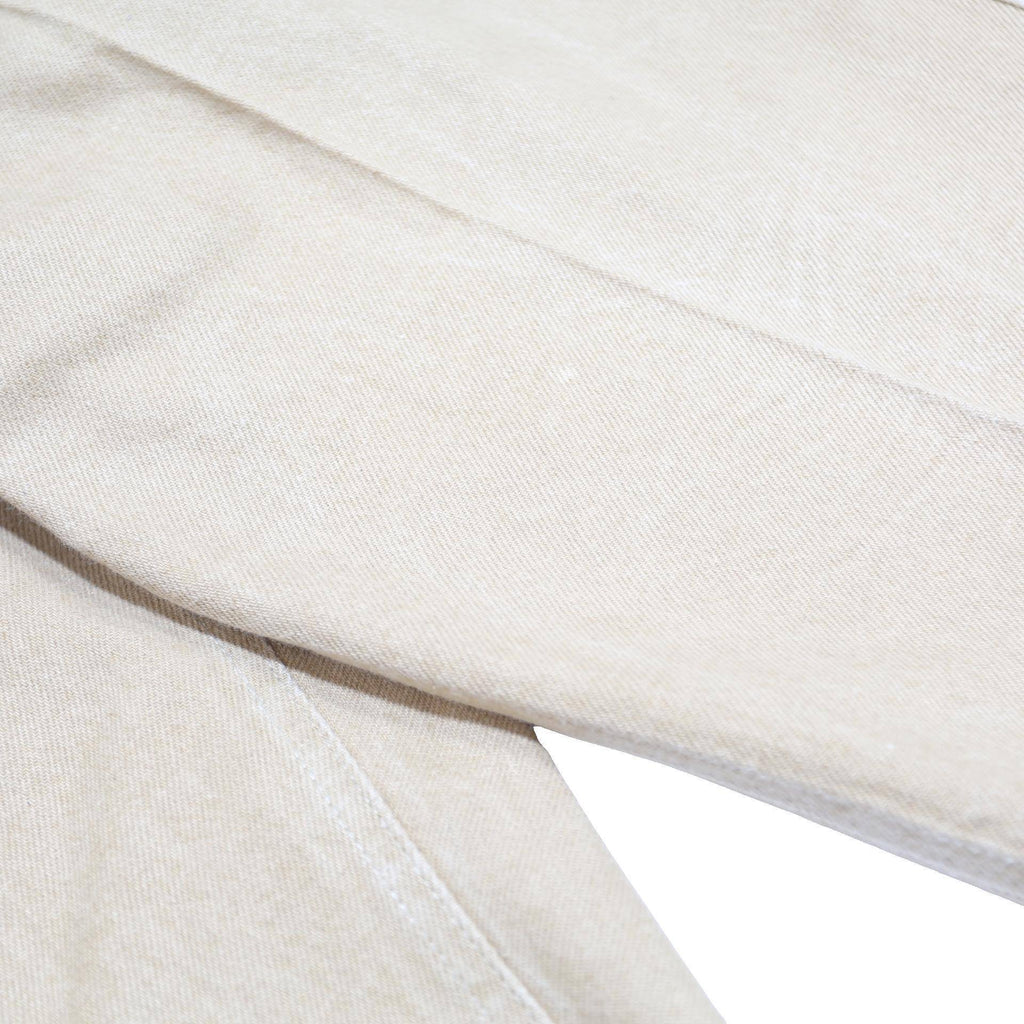 CALVIN KLEIN Womens Regular Fit Beige Cotton Denim Jeans W31 L32 Classic Comfort