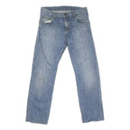 CARHARTT Mens Jeans Blue Regular Straight Denim Light W32 L28 Workwear Casual