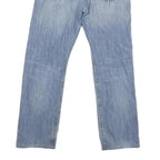 CARHARTT Mens Jeans Blue Regular Straight Denim Light W32 L28 Workwear Casual