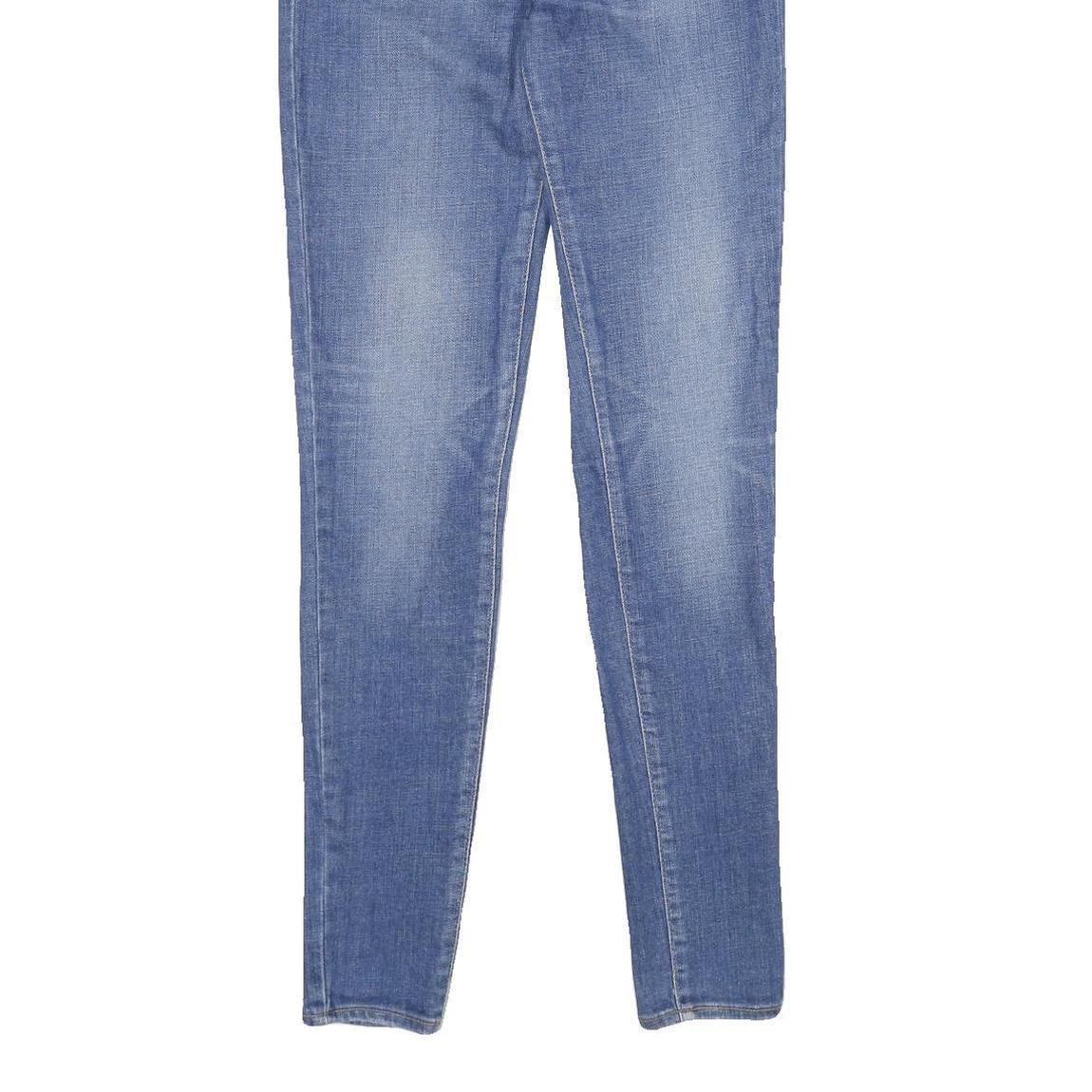 LEVI'S Mile High Super Skinny Womens Jeans Blue Denim Regular Fit Skinny W28 L32