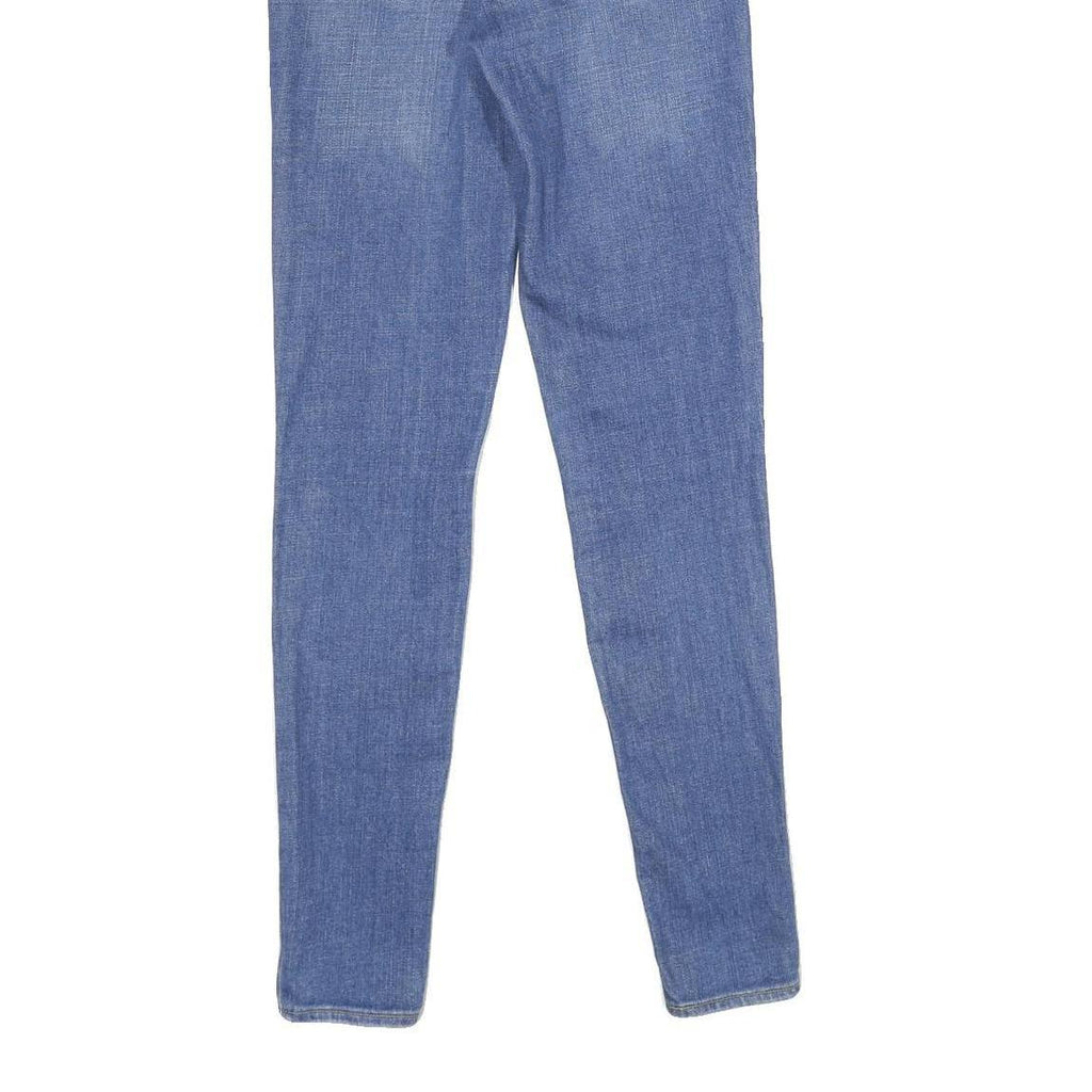 LEVI'S Mile High Super Skinny Womens Jeans Blue Denim Regular Fit Skinny W28 L32