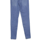 LEVI'S Mile High Super Skinny Womens Jeans Blue Denim Regular Fit Skinny W28 L32