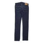 LEVI'S 510 Womens Slim Skinny Denim Dark W28 L30 Classic Zip Jeans