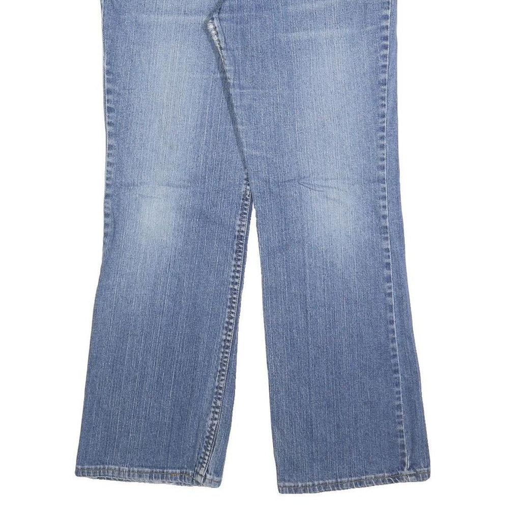 LEVI'S 518 Womens Jeans Blue Regular Bootcut Denim Medium W34 L30 Classic Fit