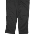 DICKIES Mens Cotton Blend Black Regular Straight Trousers W44 L29 Workwear