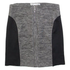 SEE BY CHLOE Womens Pencil Skirt Grey Short Wool UK 12