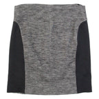 SEE BY CHLOE Womens Pencil Skirt Grey Short Wool UK 12