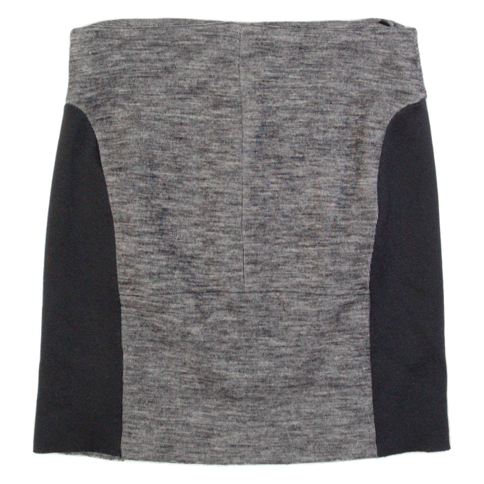 SEE BY CHLOE Womens Pencil Skirt Grey Short Wool UK 12