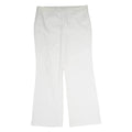 DICKIES Workwear Womens Trousers White Regular Flared W34 L30