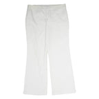 DICKIES Workwear Womens Trousers White Regular Flared W34 L30