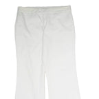 DICKIES Workwear Womens Trousers White Regular Flared W34 L30