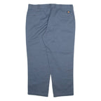 DICKIES Mens Trousers Blue Regular Straight W42 L30