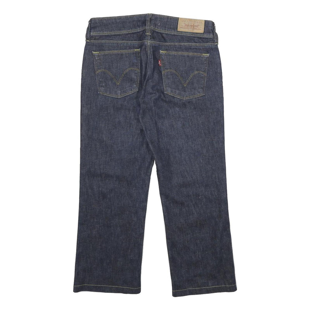 LEVI'S 570 Womens Classic Straight Denim Raw W29 L23 Zip Cotton Blend Jeans