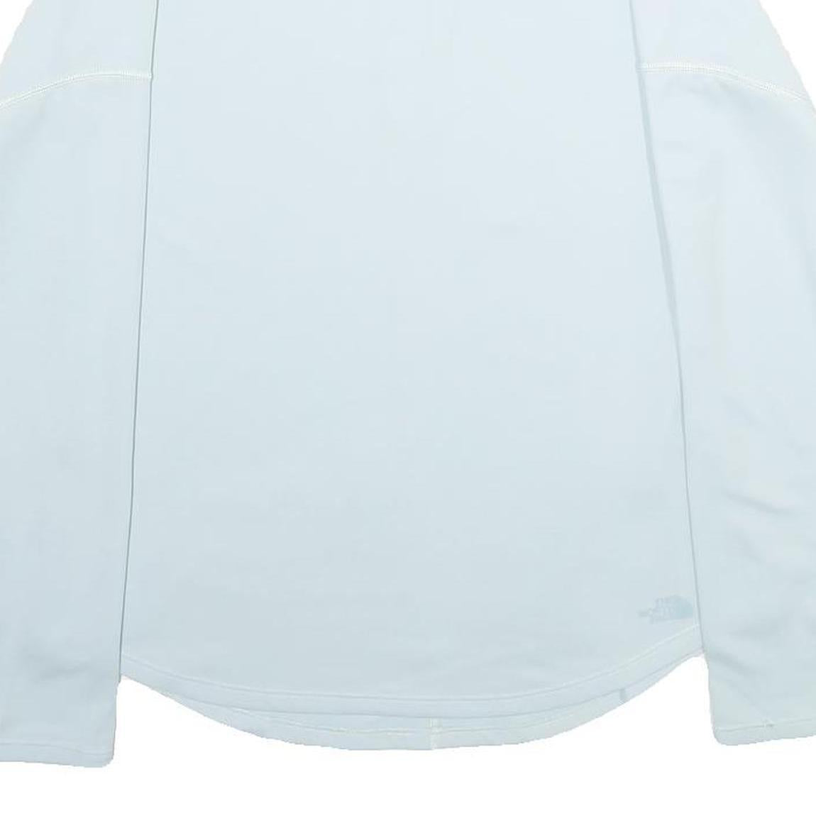 THE NORTH FACE Womens White Long Sleeve Crew Neck T-Shirt S Lightweight