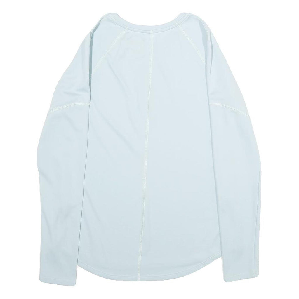 THE NORTH FACE Womens White Long Sleeve Crew Neck T-Shirt S Lightweight
