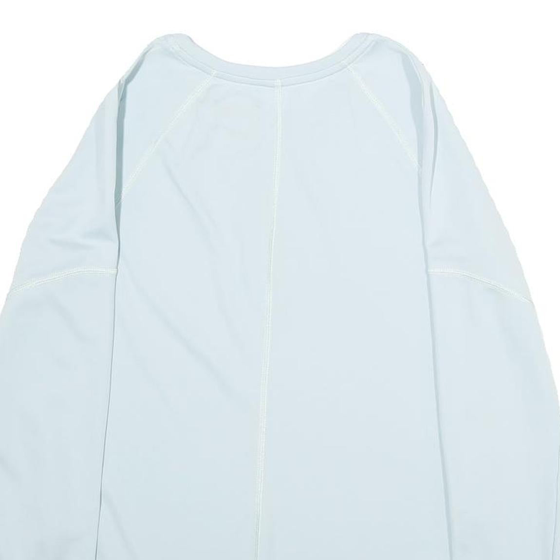 THE NORTH FACE Womens White Long Sleeve Crew Neck T-Shirt S Lightweight