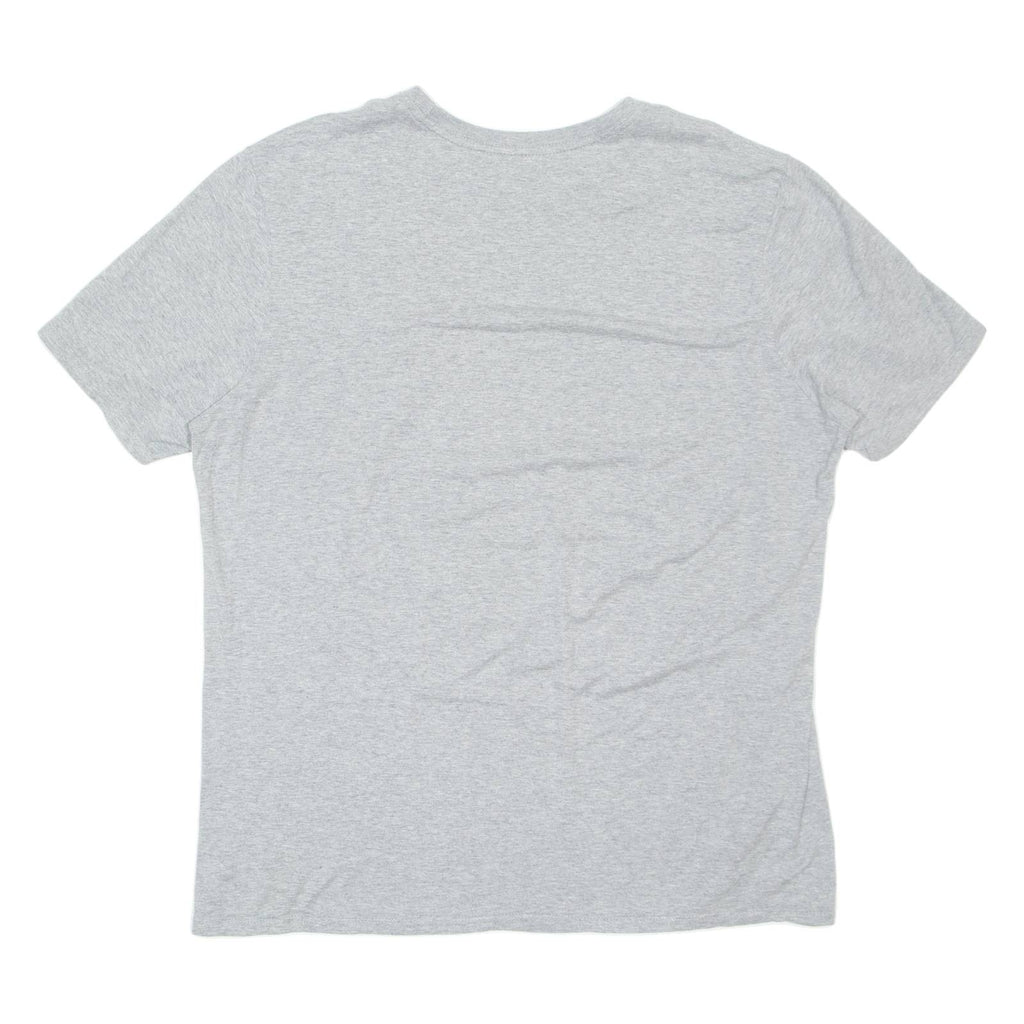 NIKE Athletic Cut Mens T-Shirt Grey L