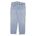 CARHARTT Mens Jeans Blue Relaxed Straight Denim Light W36 L30 Casual Workwear