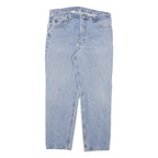 CARHARTT Mens Jeans Blue Relaxed Straight Denim Light W36 L30 Casual Workwear
