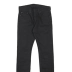 LEVI'S 510 Mens Black Slim Skinny Denim Raw W30 L34 Stretch Cotton Blend Jeans