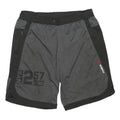 REEBOK Mens Shorts Black & Grey Sports Casual M W30 Polyester Blend