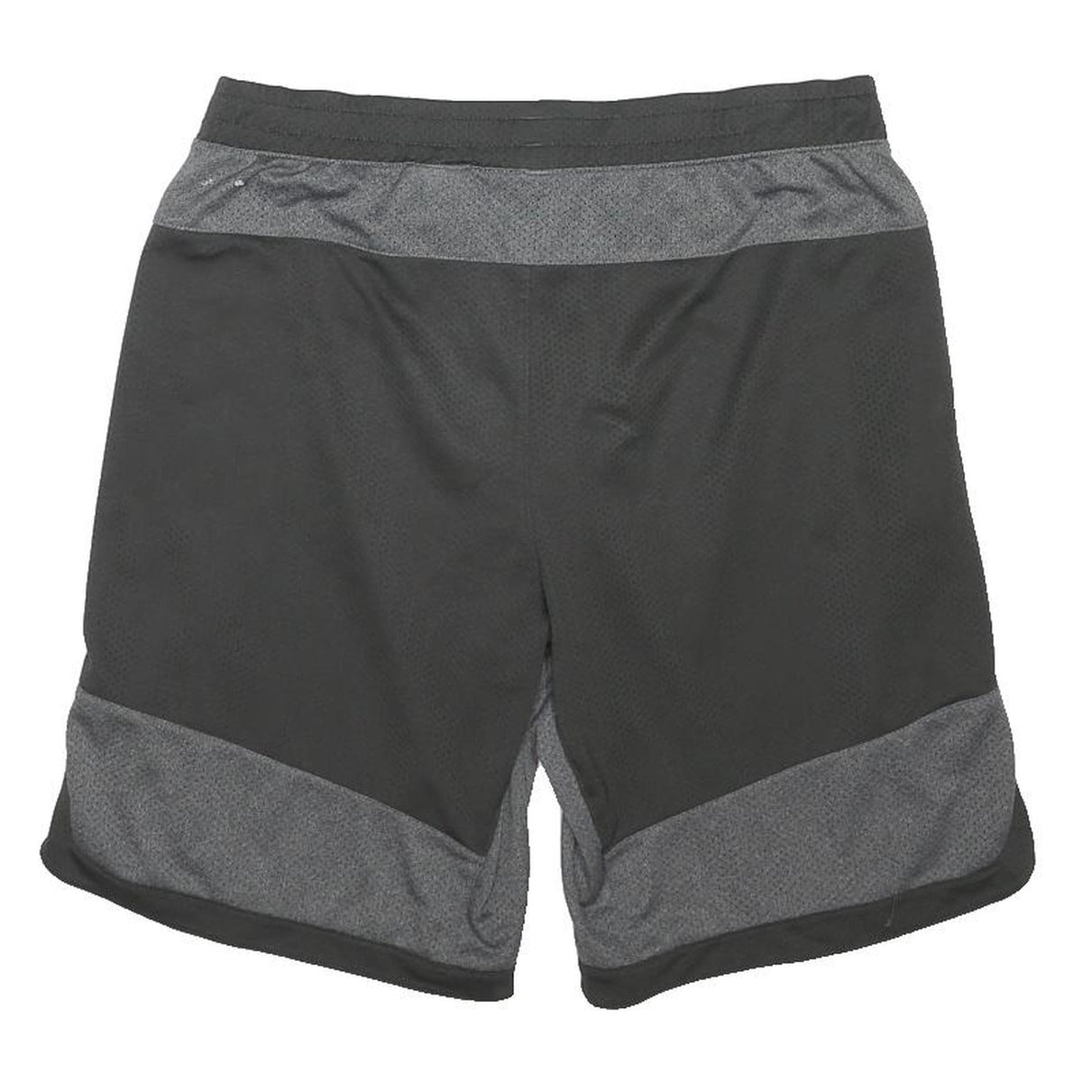 REEBOK Mens Shorts Black & Grey Sports Casual M W30 Polyester Blend