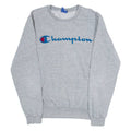 CHAMPION Womens Sweatshirt Grey S