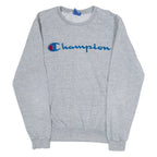 CHAMPION Womens Sweatshirt Grey S