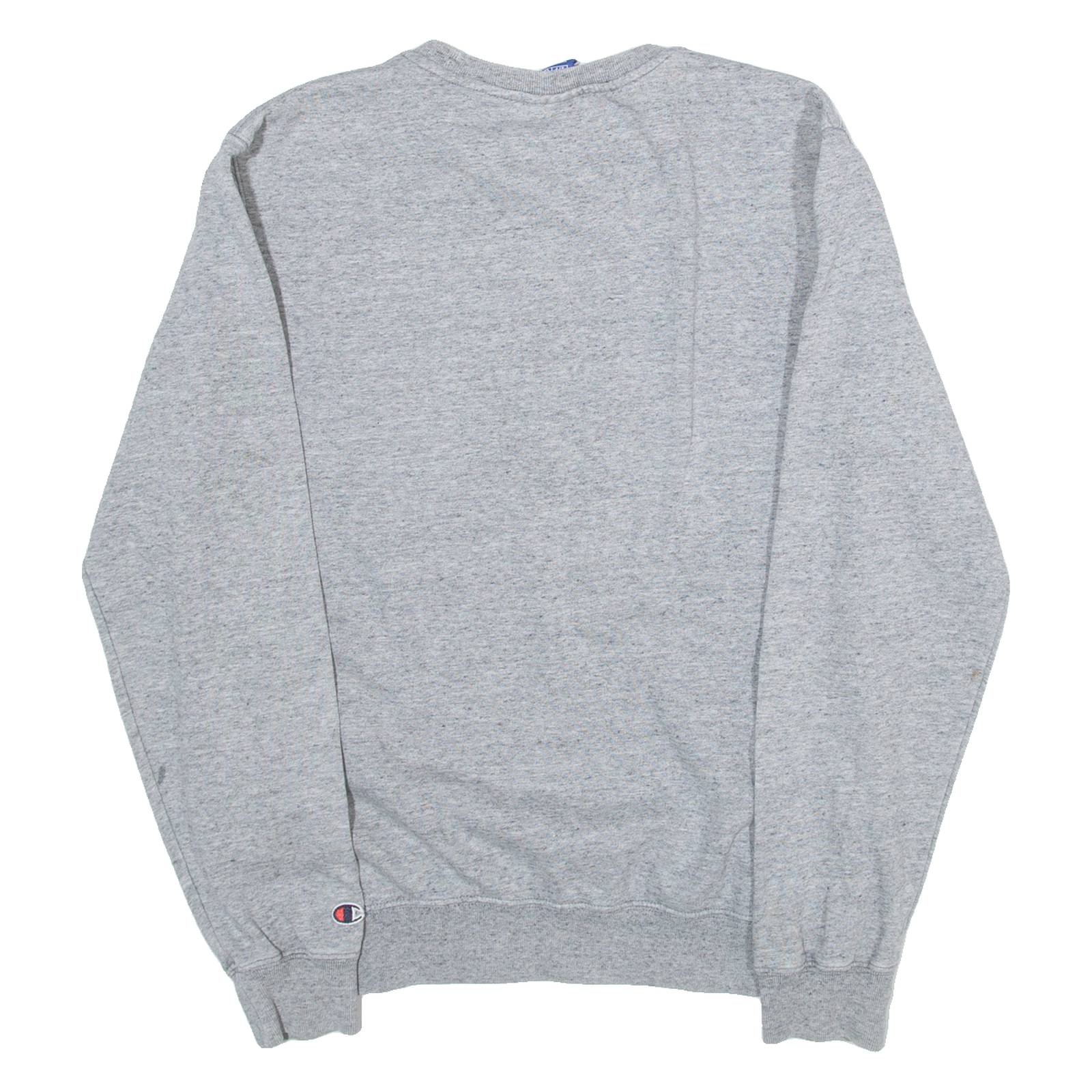 CHAMPION Womens Sweatshirt Grey S