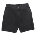WRANGLER Mens Black Casual Cotton Blend Shorts M W33 Classic Fit Denim Style