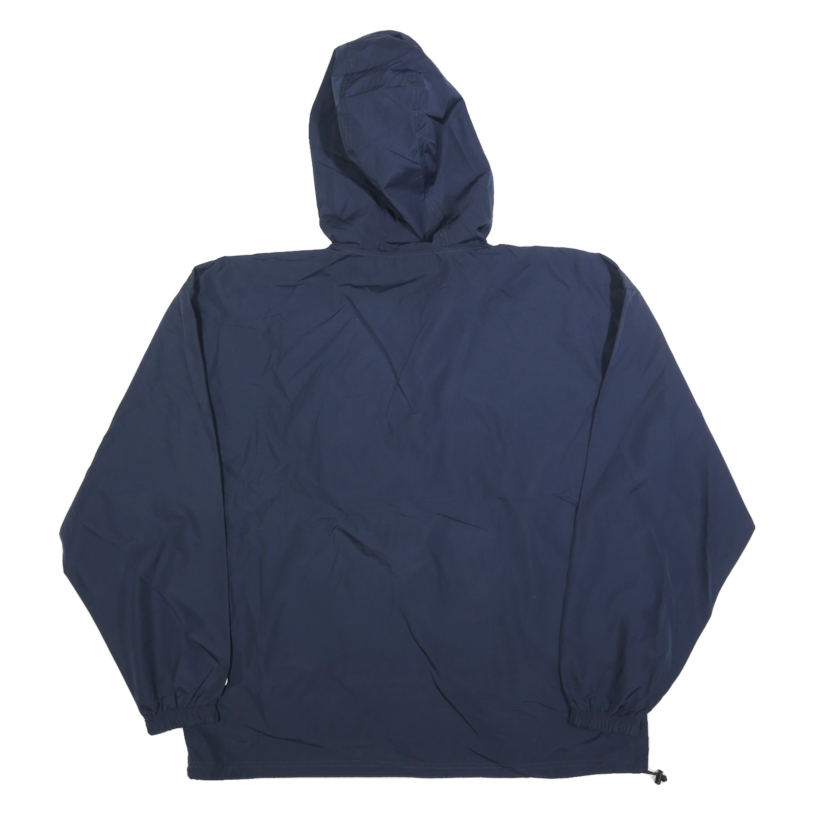 CHAMPION Mens Navy Blue UC Davis Aggies Half Zip Jacket XL Polyester Hooded