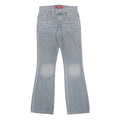 LEVI'S 518 Womens Jeans Blue Regular Bootcut Denim Light W28 L32 Superlow
