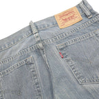 LEVI'S 518 Womens Jeans Blue Regular Bootcut Denim Light W28 L32 Superlow