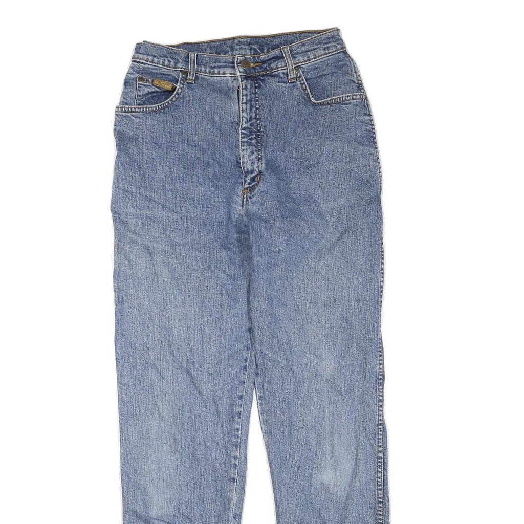 WRANGLER Womens Light Blue Regular Straight Denim Jeans W28 L32 Classic Fit Zip