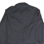 JUST CALL ME SUSIE Womens Black Button Jacket S Polyester Blend Plain Casual