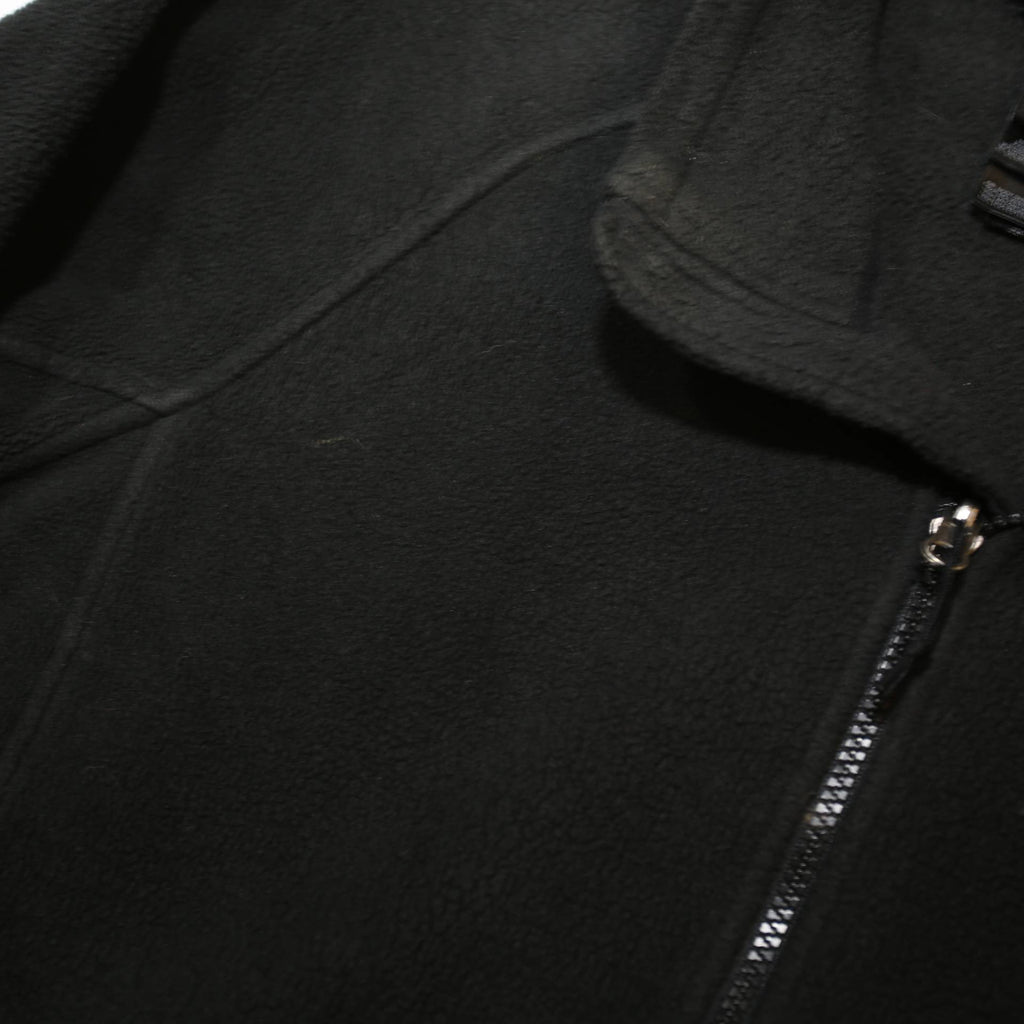 THE NORTH FACE Womens Black Jacket L Polyester Plain Zip Outdoor Activewear