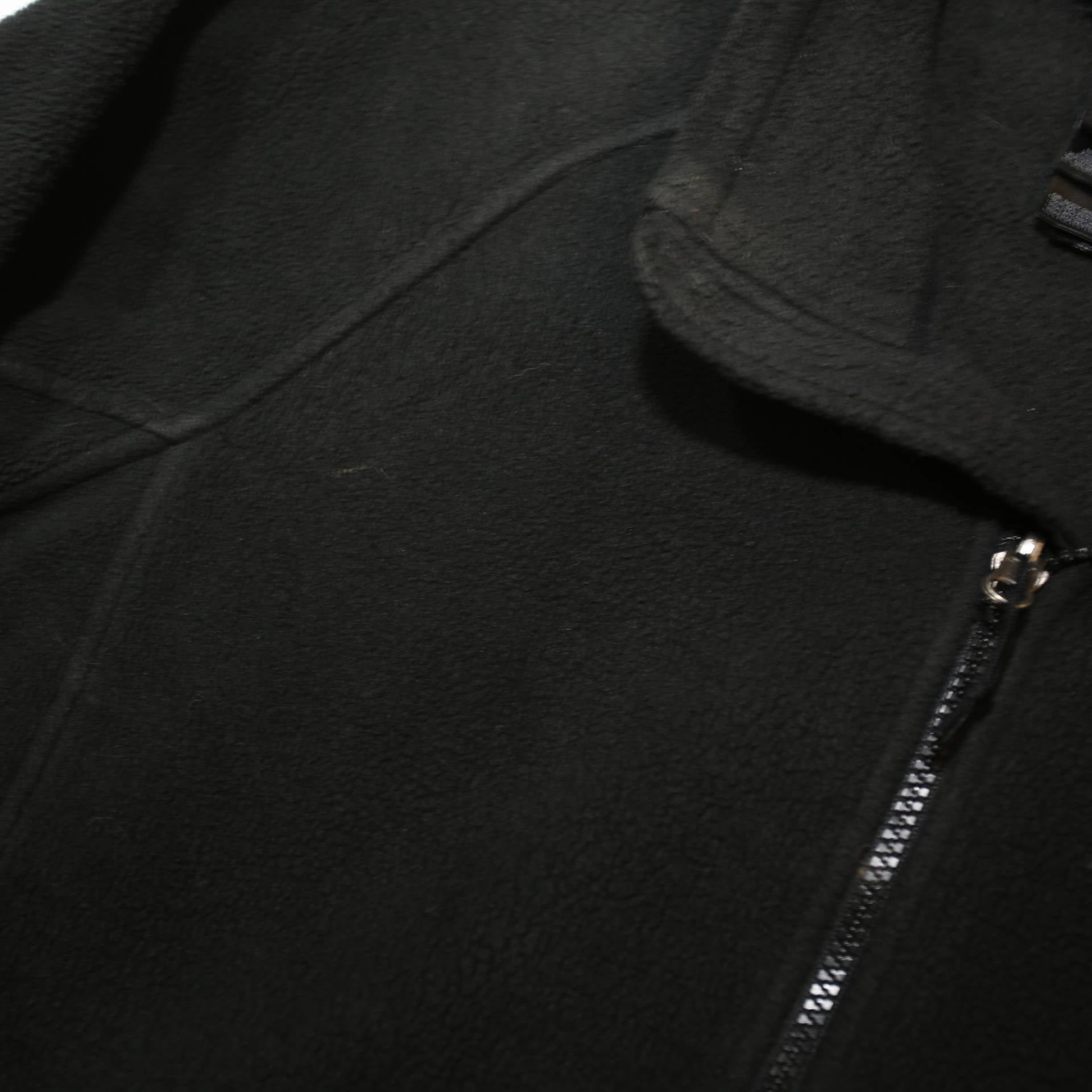 THE NORTH FACE Womens Black Jacket L Polyester Plain Zip Outdoor Activewear