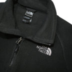THE NORTH FACE Womens Black Jacket L Polyester Plain Zip Outdoor Activewear