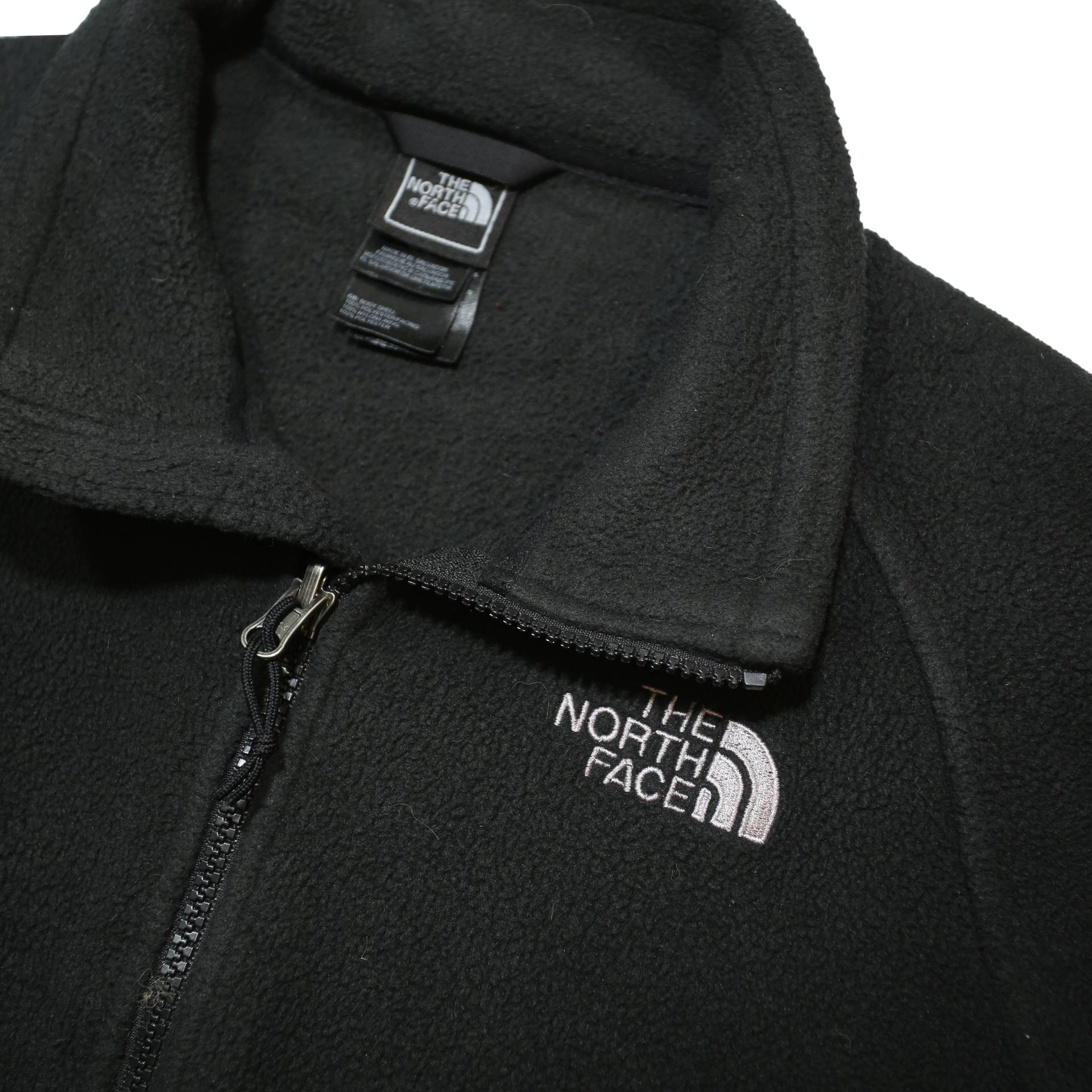 THE NORTH FACE Womens Black Jacket L Polyester Plain Zip Outdoor Activewear
