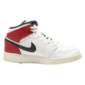 AIR JORDAN High Top Trainers White Synthetic Boys UK 5