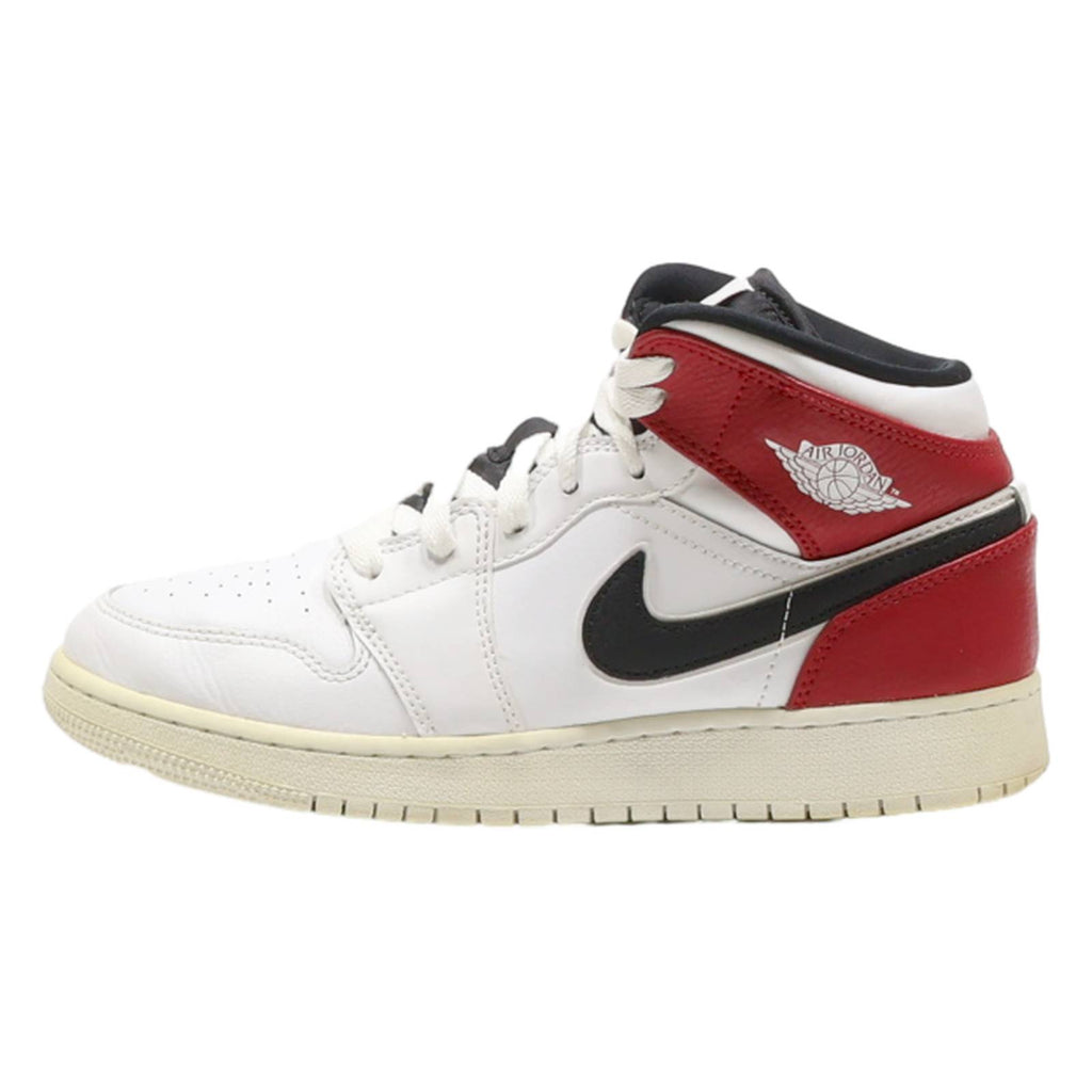 AIR JORDAN High Top Trainers White Synthetic Boys UK 5