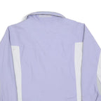 COLUMBIA Womens Purple & White Outdoor Jacket L Polyester Blend Zip Sportswear