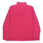 REGATTA Womens Pink Fleece Pullover Plain Crew Neck Regular UK 16 Outdoor Jumper