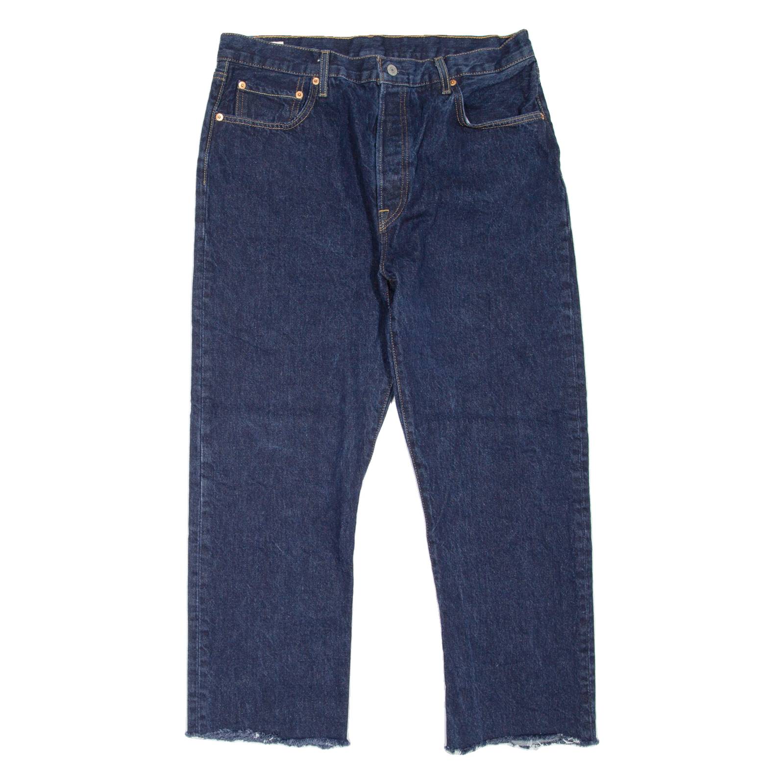 LEVI'S 501 BIG E Jeans Womens Blue Regular Straight W33 L25