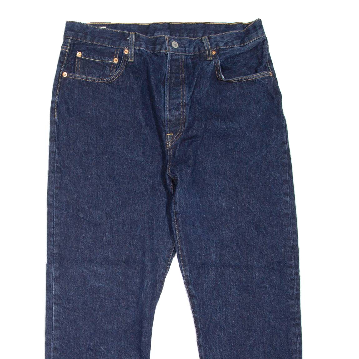 LEVI'S 501 BIG E Jeans Womens Blue Regular Straight W33 L25
