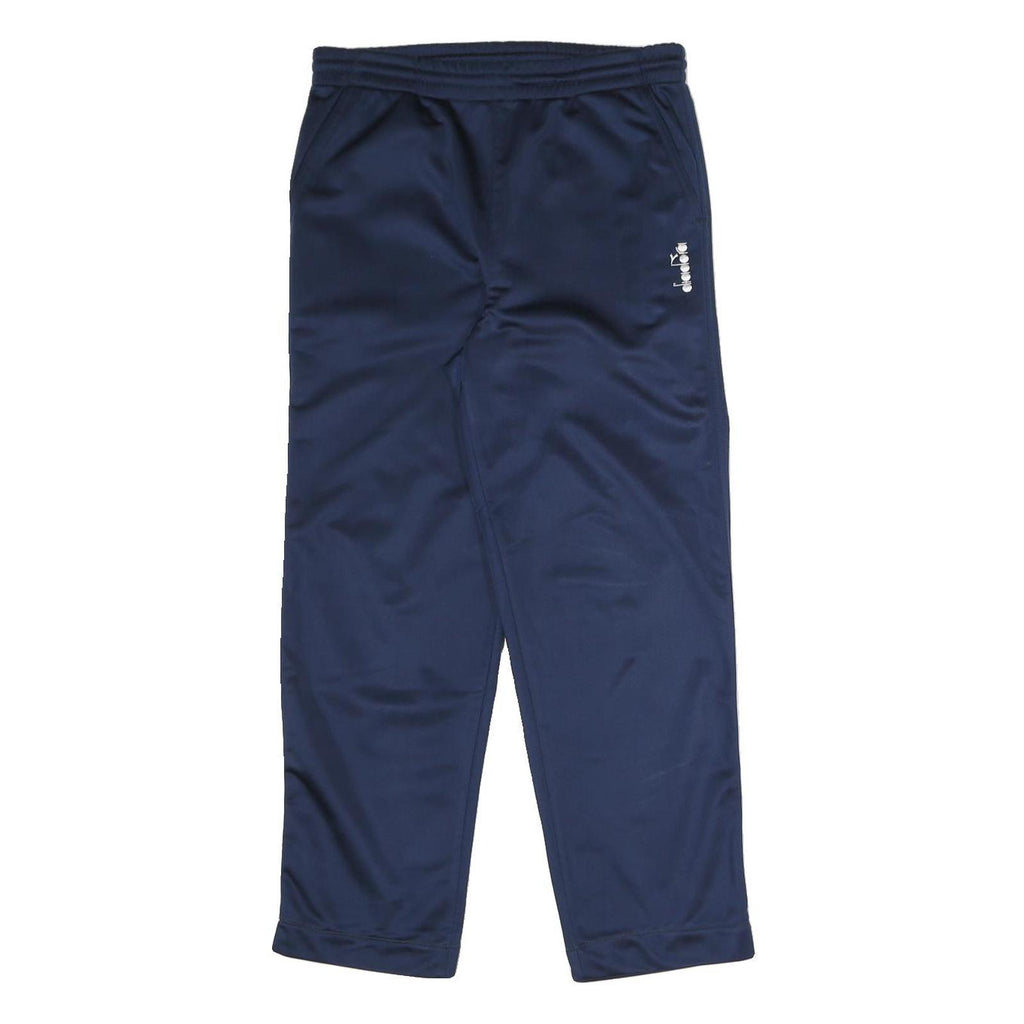 DIADORA Womens Joggers Blue M W32 L27 Polyester Blend Regular Tapered Comfort