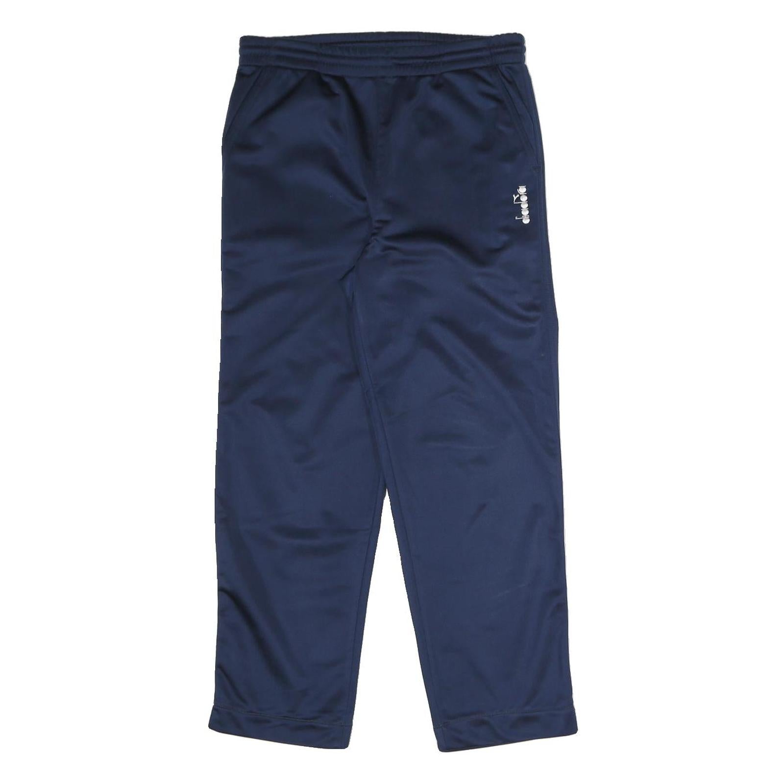 DIADORA Womens Joggers Blue M W32 L27 Polyester Blend Regular Tapered Comfort