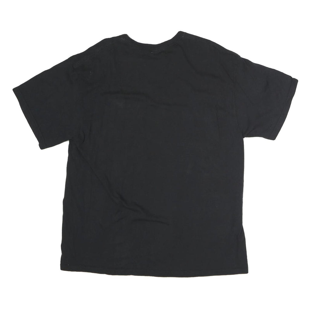 DELTA Mens Black San Francisco National League Champions Graphic T-Shirt M Short