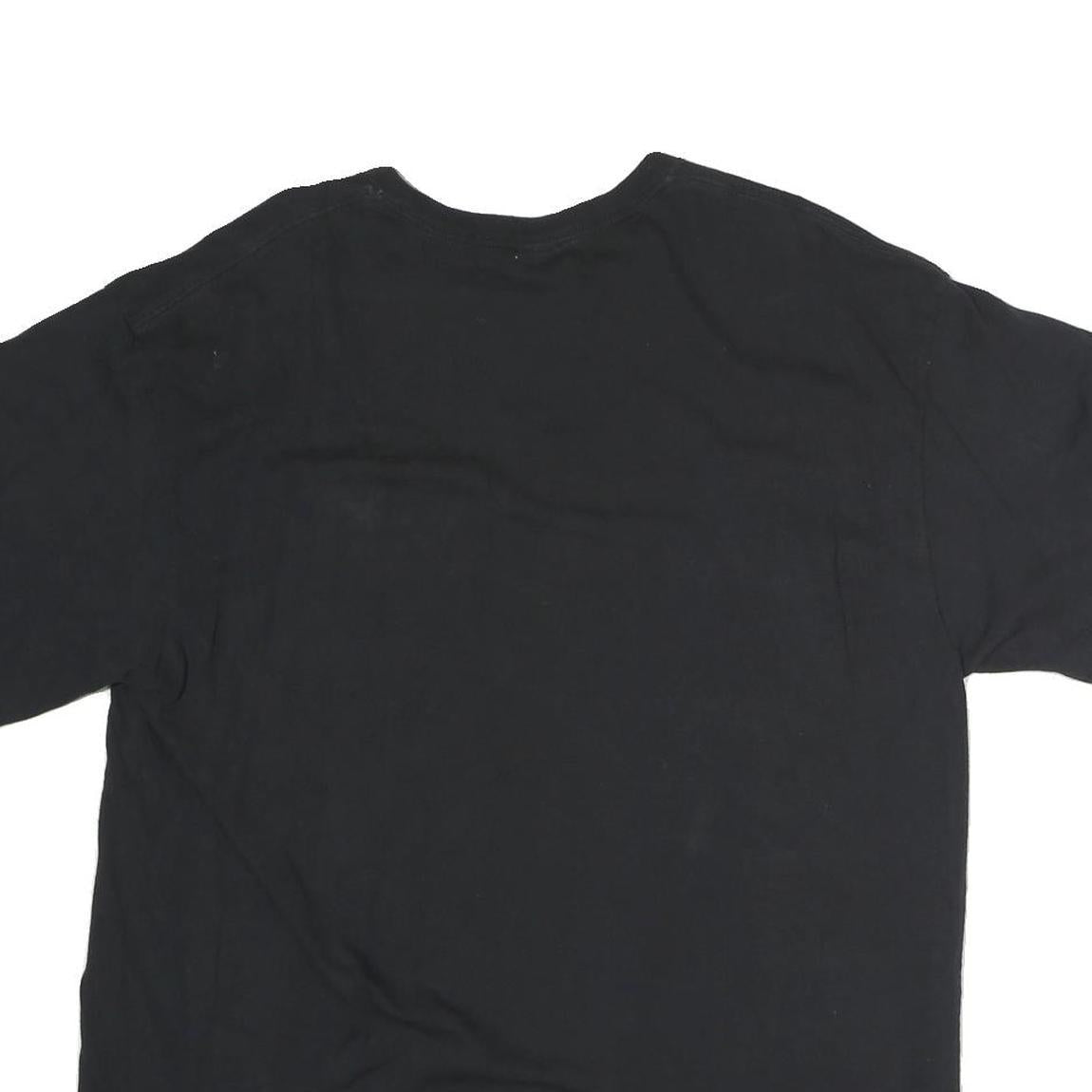 DELTA Mens Black San Francisco National League Champions Graphic T-Shirt M Short